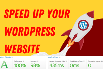 increase wordpress website speed for google pagespeed insights
