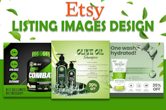 do etsy product listing images design, storefront pictures, photoshop picture