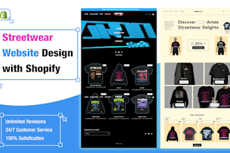 do streetwear shopify website for your clothing brand store