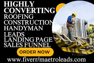 generate roofing solar construction flooring handyman plumbing contractors leads