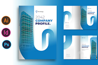 design corporate business company profile and brochure