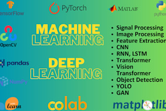 do machine learning and deep learning tasks