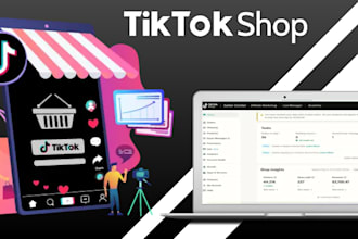 setup and manage tiktok shop