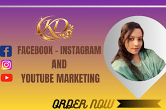 run profitable facebook ads instagram ads and you tube ads campaign