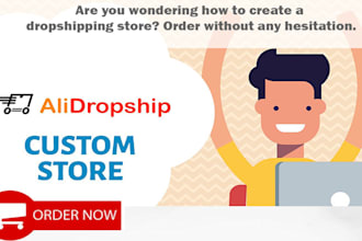 build a modern looking dropshiping store with woocommerce