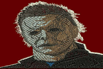 do best embroidery anime logo