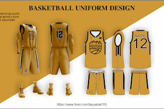 design basketball sublimation jersey or uniform 2d mockup