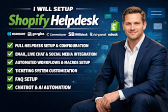 shopify helpdesk reamaze gorgias commslayer sb willdesk botspace richpanel edesk