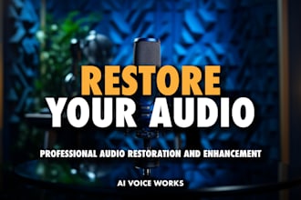 restore your audio recording