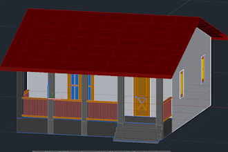 create autocad 2d and 3d drawings for assignments, projects, and designs