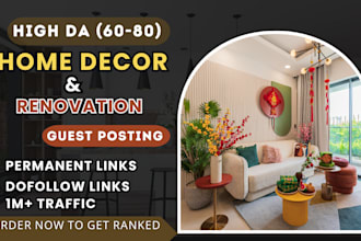 publish guest post on high da 70 home improvement, garden and home care blogs