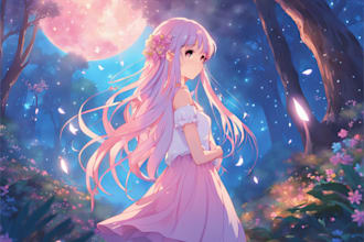 create ai generated art , illustration  and anime art