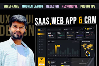design saas, ai platforms, dashboards, web apps prototypes