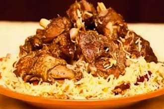 preparation method of al mandi dish