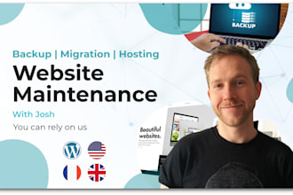 host, carry out work and or maintain your wordpress website