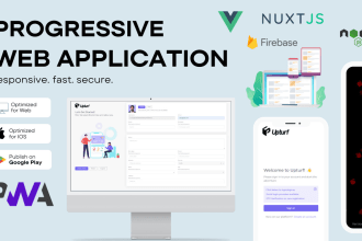 develop a custom web application with vuejs, nuxtjs, supabase