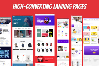 build custom wordpress high converting landing page