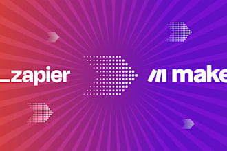 create automation using make,zapier, integromate and API