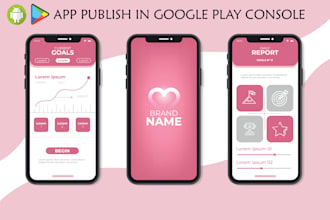 publish an android app on your google play console also admin dashboard