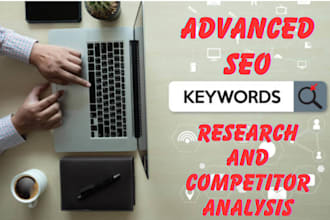 do advanced seo keyword research and competitor analysis