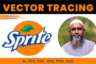 quick and accurate logo vector conversion