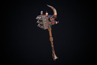 be your 3d modeler to make props and objects