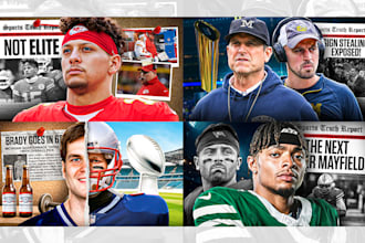 design professional youtube thumbnail for sports, gym, nba, nfl