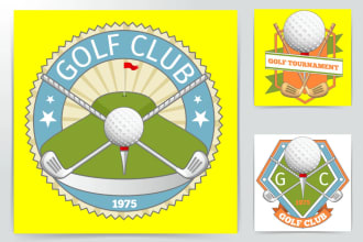 design a best quality golf logo