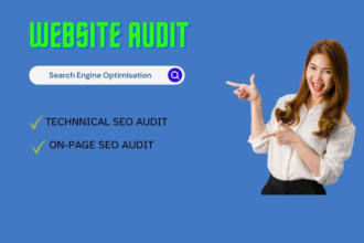 provide professional website SEO audit report