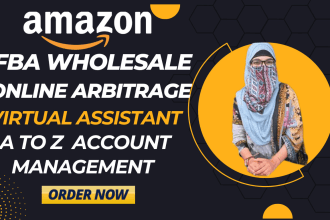 be your amazon fba wholesale, online arbitrage virtual assistant
