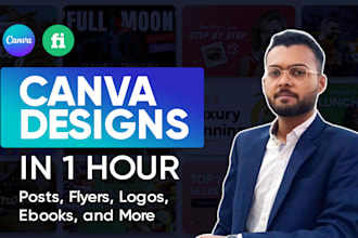 edit, design, and redesign anything on canva in 1 hour