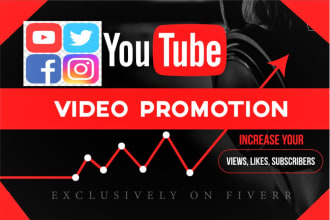 do organic youtube video promotion