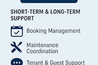 handle admin and guest support for your rental business