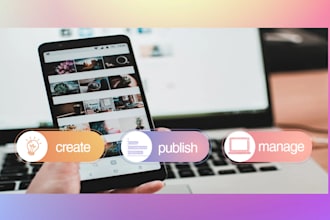create an instagram fan page for you and manage it