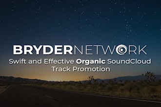 do swift and effective organic soundcloud promotion
