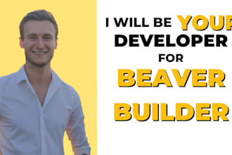 develop a fast and user friendly beaver builder site