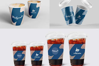 design cups, pouches, bags, boxes