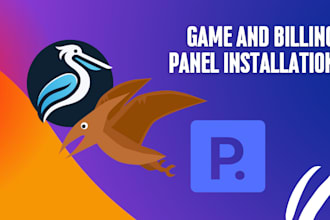 setup pterodactyl or pelican panel with paymenter for you