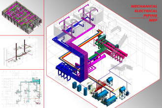 design mep bim model in revit
