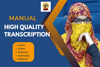 transcribe your audio videos within 24 to 48 hours