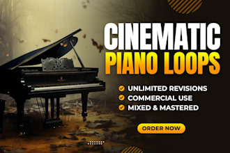 create captivating cinematic piano loops for your project