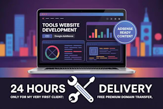 make any professional tool website