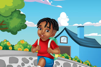 create african american children book illustrations