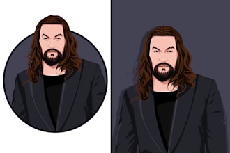 draw avatar portrait from your photo