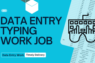 data entry typing work job, excel, typing