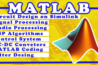 do control system, z transform, dsp and circuit design on matlab and simulink