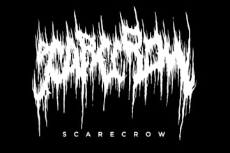 draw a detailed brutal metal logo design for your band