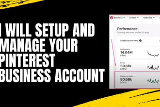 setup and manage your pinterest business account