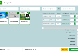 setup pharmacy store management software