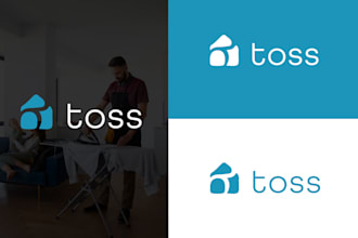do modern timeless minimalist tech startup logo and brand identity